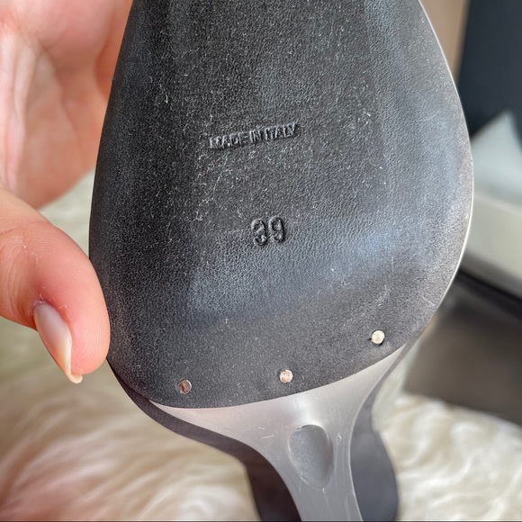 NEW Yeezy Season 8 PVC Wedge Mule Pumps 39 - Picture 5 of 7